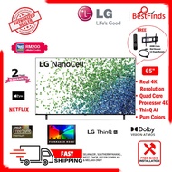 FREE Touch'nGo Credit(RM200) LG NANO80 65 Inch (65NANO80TNA) 4K Smart NanoCell TV with AI ThinQ® (2021)