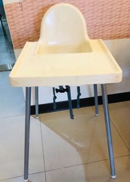 IKEA 兒童餐桌椅高腳椅 二手保存良好
