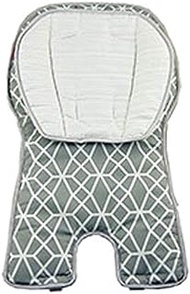 Replacement Pad for Fisher-Price Space-Saver Highchair - GDK24 ~ Deluxe Model ~ Gray Gemstone Print ~ Replacement Seat Cushion and Infant Support