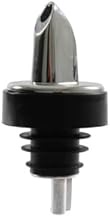 A-to-Z Supply PLPR506S Liquor Pourer, Free Flow, with Soft Black Collar, fits Standard 750ml Liquor 