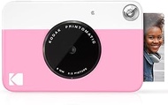 Zink KODAK Printomatic Digital Instant Print Camera (Pink), Full Color Prints On ZINK 2x3 Sticky-Bac