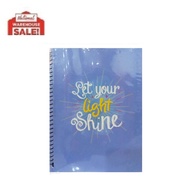 PREMIERE NOTES SPIRAL NOTEBOOK PRINTED 5.83X7.87IN LET YOUR LIGHT 80S 45GSM