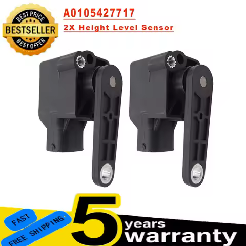 For Mercedes-Benz W220 W211 W245/VW Passat B6 New 2 Pcs L+R Suspension Height Level Sensor 4B0907503