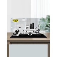 [Acrylic Anti-dust Box] Mickey Steamship Acrylic Display Box Suitable for Lego 21317 Building Blocks