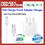 Oppo Fast Charge Travel Adapter Charger with MicroUSB Cable for Oppo F11 Pro / F11 / A37 / F1s / A3s / A9 / F7