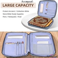 ROSEGOODS Bible , Large Capacity Universal Bible Covers, Accessories Durable Church Bag