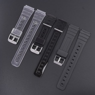 Transparent Silicone Watch Strap For Casio F91W F84 F105 108 A158 168 AE1200 1300 Watch Accessories