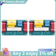 2Pcs 3 Way Audio Frequency Divider Loudspeaker Audio Frequency Divider