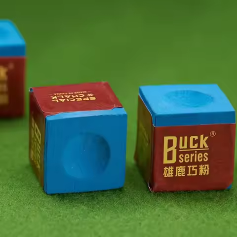 2PCS/Box Billiard Cue Tips Chalk Professional Snooker Dry Oil-Based Cue Tips Powder Billiards Suppli