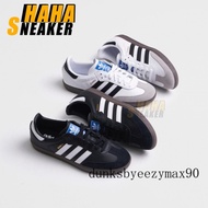 Korea Daigou AD Originals Samba OG Black White Gray White Blue Black White Suede B75807 B75806