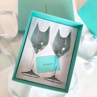 高腳杯蒂芙尼Tiffany水晶香檳杯紅酒杯高腳杯結婚生日禮物杯子對杯禮盒