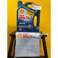 SHELL HELIX HX7 SEMI SYNTHETIC ENGINE OIL 5W-30 - 10,000KM