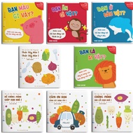 Ehon Combo Book 8 Books - I'm a Good Baby, Who Are You - For Children 1-6 Years Old