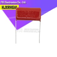 10PCS 400V225J 2.2UF Pitch 20M  225J400V 225 400V 2200PF CBB Polypropylene film capacitor new