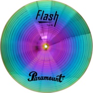 Paramount Flash Series Stainless Steel Cymbal ฉาบ แฉ สี Rainbow  Splash Crash Ride Hihat China Ozone