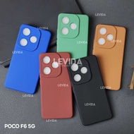 Poco F6 5G Case Pro Camera Macaron Color Case Poco F6 5G