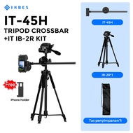INBEX tripod konten kreator 170CM tripod hp buat ngonten 1 set bluetooth remote buat ngonten kame
