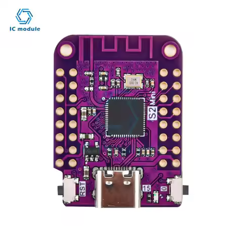 ESP32 S2 Mini WiFi IOT Board Based ESP32-S2FN4R2 ESP32-S2 4MB WIFI Module Internet of Things Develop