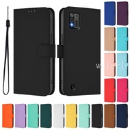 For ZTE Blade A52 Lite Case Luxury Leather Flip Wallet Case For ZTE Blade A53 Pro A53+ Case Book Pho