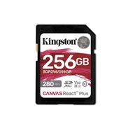 Kingston 256GB Canvas React Plus V60 UHS-II SD Memory Card - SDR2V6/256GB
