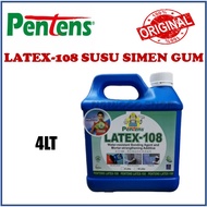 4LT PENTENS Latex-108 Gum Susu Simen / Water Resistant Bonding Agent & Mortar strengthening / Gam Su