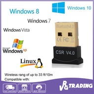 New Mini USB Bluetooth Adapter V4.0 Wireless Dongle CSR 4.0