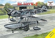 Sova Model 72039-1/72 Messerschmitt Bf.109 W-2 (+ Beach Trolley), Scale Model kit