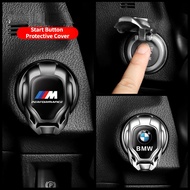 Car Interior Engine Ignition Start Stop Button Protective Cover Iron Man Decoration Sticker Car Inte
