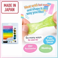 OYUMARU JAPAN  Plastic Clay Reusable Flexible Modeling Variety Set – 10 Vibrant Colors (20 Pieces)