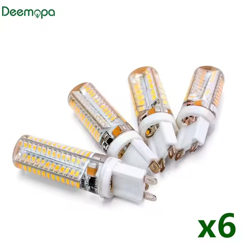 6pcs/lot LED G9 Lamp AC220V 6W 7W 9W 10W 12W Led Bulb SMD 2835 3014 2508 Led G9 Light Replace 20W/30