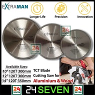 [ READY STOCK ] Extraman TCT Circular Saw Blade Arbor 20/25.4mm / TCT Blade Saw Cutting Aluminium Or