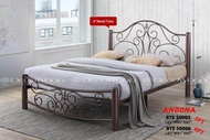 BTE 50006 KING SIZE SUPER THICK BASE KING SIZE / METAL BED / KATIL BESI KUAT / LARGE BED / MASTER BEDROOM BED / COUPLE BED L2000MM X W1830MM X H1200MM