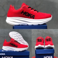 Hoka Women's Shoes Red Black Import Vietnam Running Shoes Hoka Clifton Women