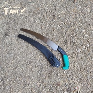 Gergaji Kopi Lengkung Samurai Kanzawa 15" Original Plus Sarung Plastik - Gergaji Pruning Tangkai Poh