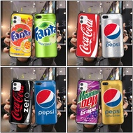 Pepsi Coke Fanta Anti-Drop Soft Silicone Phone Case For iPhone 5 5S 6 6s 6Plus 6sPlus 7 8 7Plus 8Plu