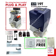 E9 19T L200 AC MOTOR SLIDING AUTOGATE FULL SET (1500KG) ( Full set without gear rack ) heavy duty au