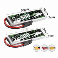 F3K RC Model Specialized Lithium Battery 500mAh 3.7V