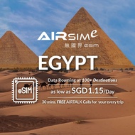 AIRSIMe Global Travel Prepaid eSIM - Egypt