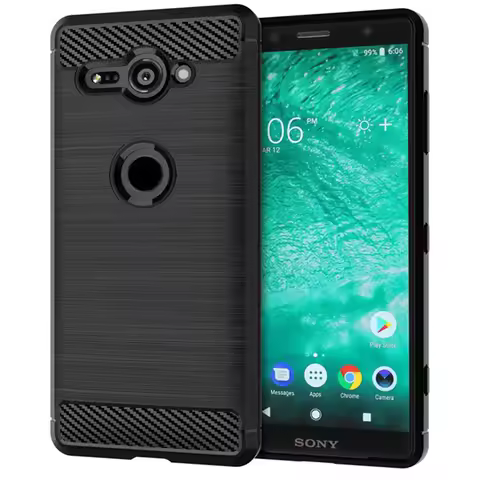 For Sony Xperia XZ2 Compact Case Luxury Full Soft TPU Silicone Cover Shockproof Case For Sony Xperia