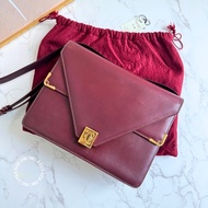 Cartier Vintage Shoulder Bag 中古 波爾多酒紅 肩背包 斜挎包