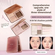 Judydoll High Gloss Grooming Disc JudydoLL Highlight Contour Compact Matte Finish Natural Face Highl