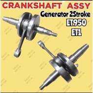 ET950 crankshaft kruk as kro as mesin genset 2Tak 500 600 700 1000 watt mesin genset minyak campur