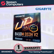 GIGABYTE B450M DS3H V2 Motherboard | Ultra Durable