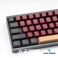 red samurai keycaps oem/cherry height pbt Dye-sub doubt shot 64/66/75/78/84/87/96/980/100/104 Lychee