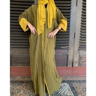 Kinanah Abaya Saudi Abaya/ Arabic Abaya/ Black Abaya/ Abaya/ Loose Abaya/ Dubai Abaya/