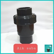SINGLE BALL CHECK PVC 1 INCH / BALL CHECK VALVE SINGLE WATERMUR - MAGICSTORE9