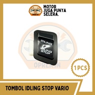 TOMBOL Vario 150 Idling Stop Button Idle Idling Stop Switch Button HONDA VarioBEAT