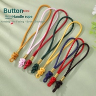 ,, Button Handle Rope Exquisite Chinese Knot Sling Button Knot Handmade Rope Braided Play Rope Wenwa