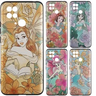 Soft Silicone TPU Case for iPhone Apple 15 Pro Max 14 7 8 11 6 6s SE 12 13 Disney Princess Cartoon