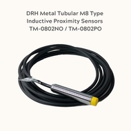 DRH Metal Tubular M8 Type Inductive Proximity Sensors TM-0802NO / TM-0802PO